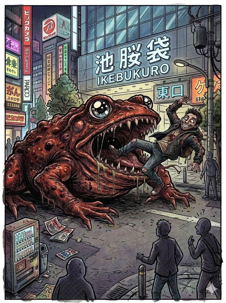 カワズ危機一髪！ artwork