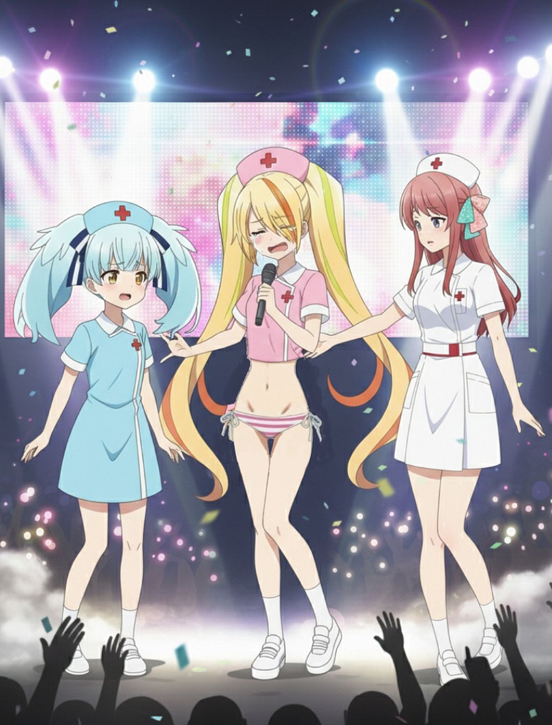 【ゾンビランドサガイメージ】てっぺんナースは縞パン！？その1 二階堂サキ フランシュシュ artwork