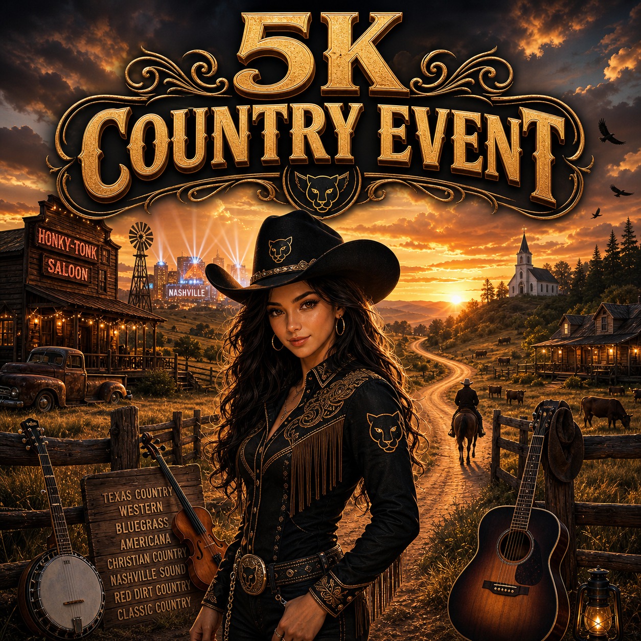 5 K Celebration Country Event