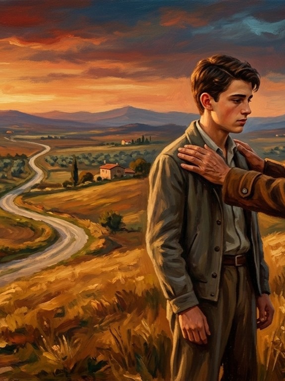 Ricordo la voce di mio padre. Italian Chanson + artwork
