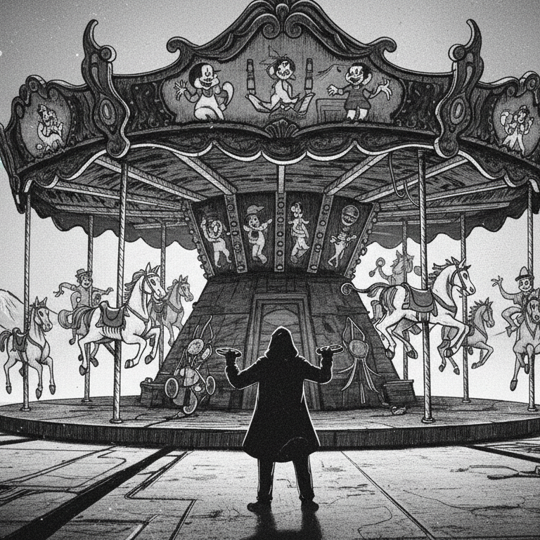 The Haunted Carousel artwork