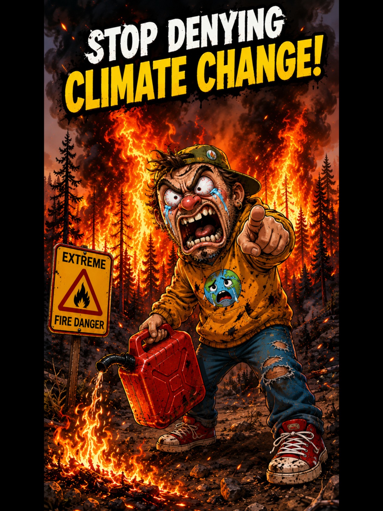 Climate Change Arsonists artwork