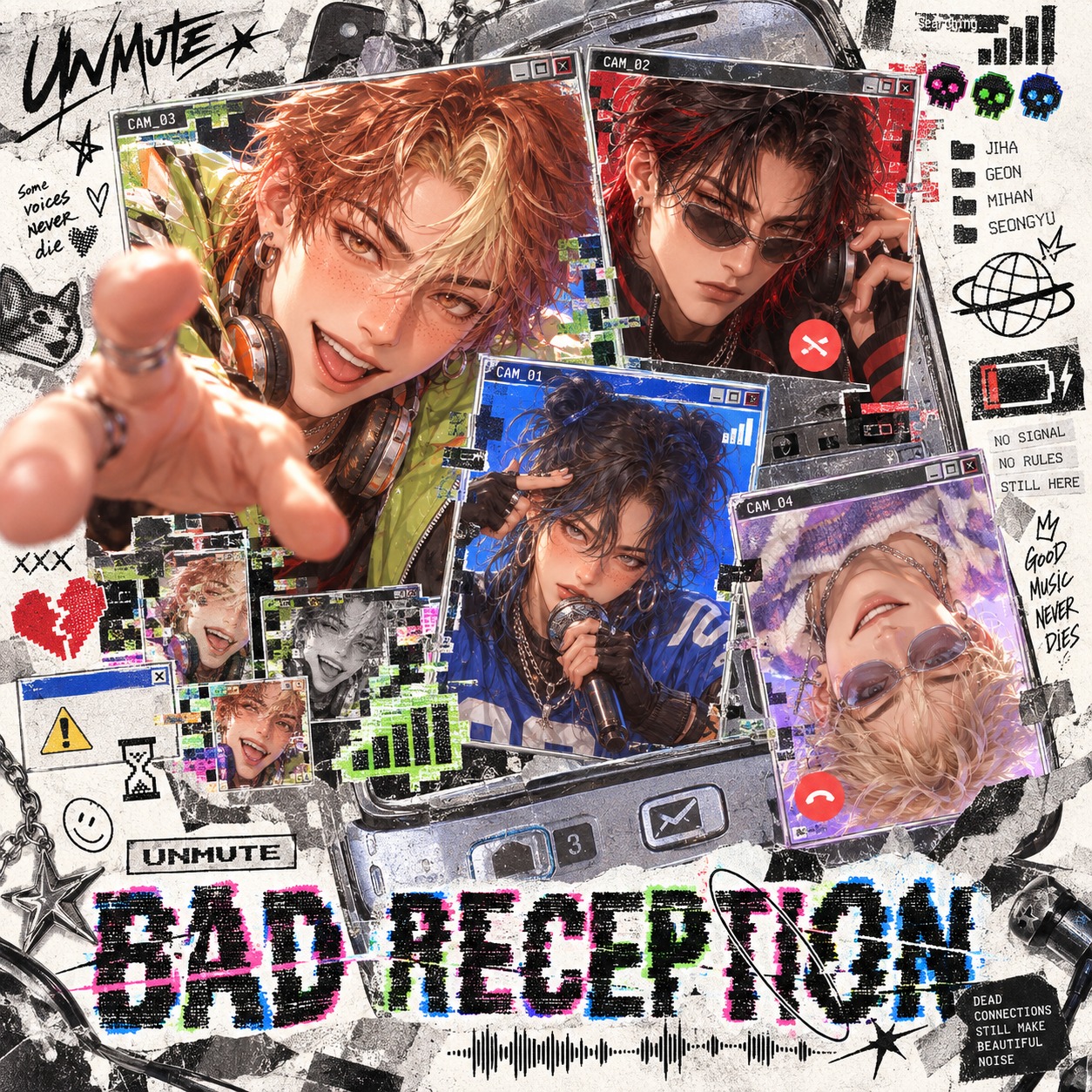 Bad Reception | UNMUTE artwork