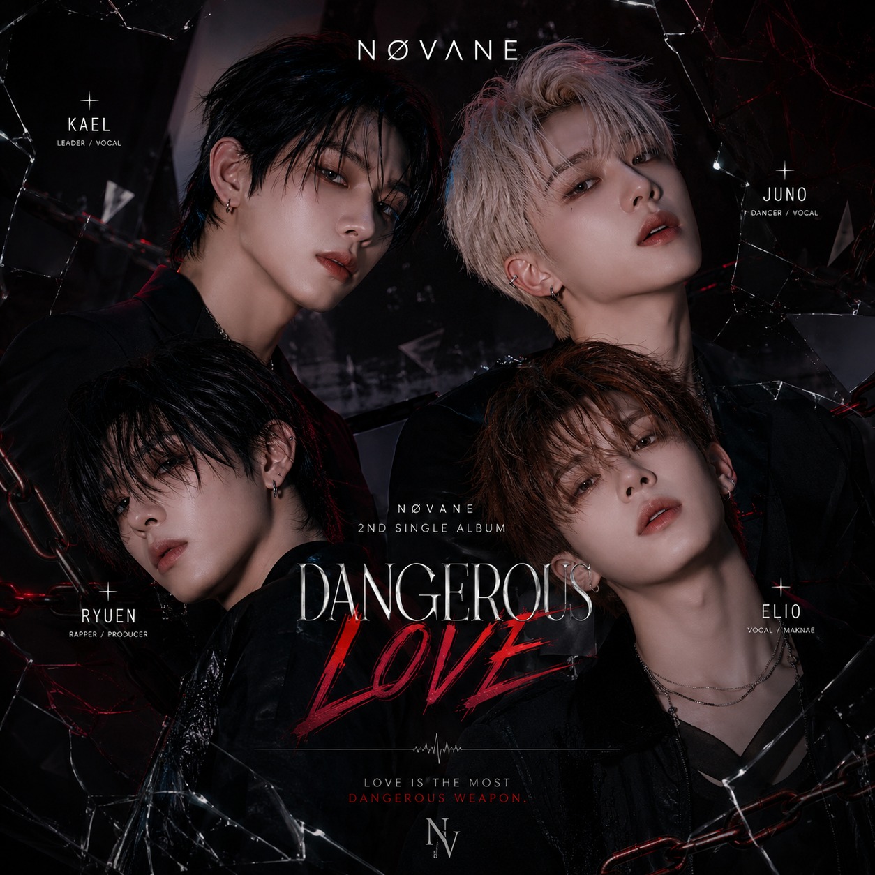 NØVANE - DANGEROUS LOVE artwork