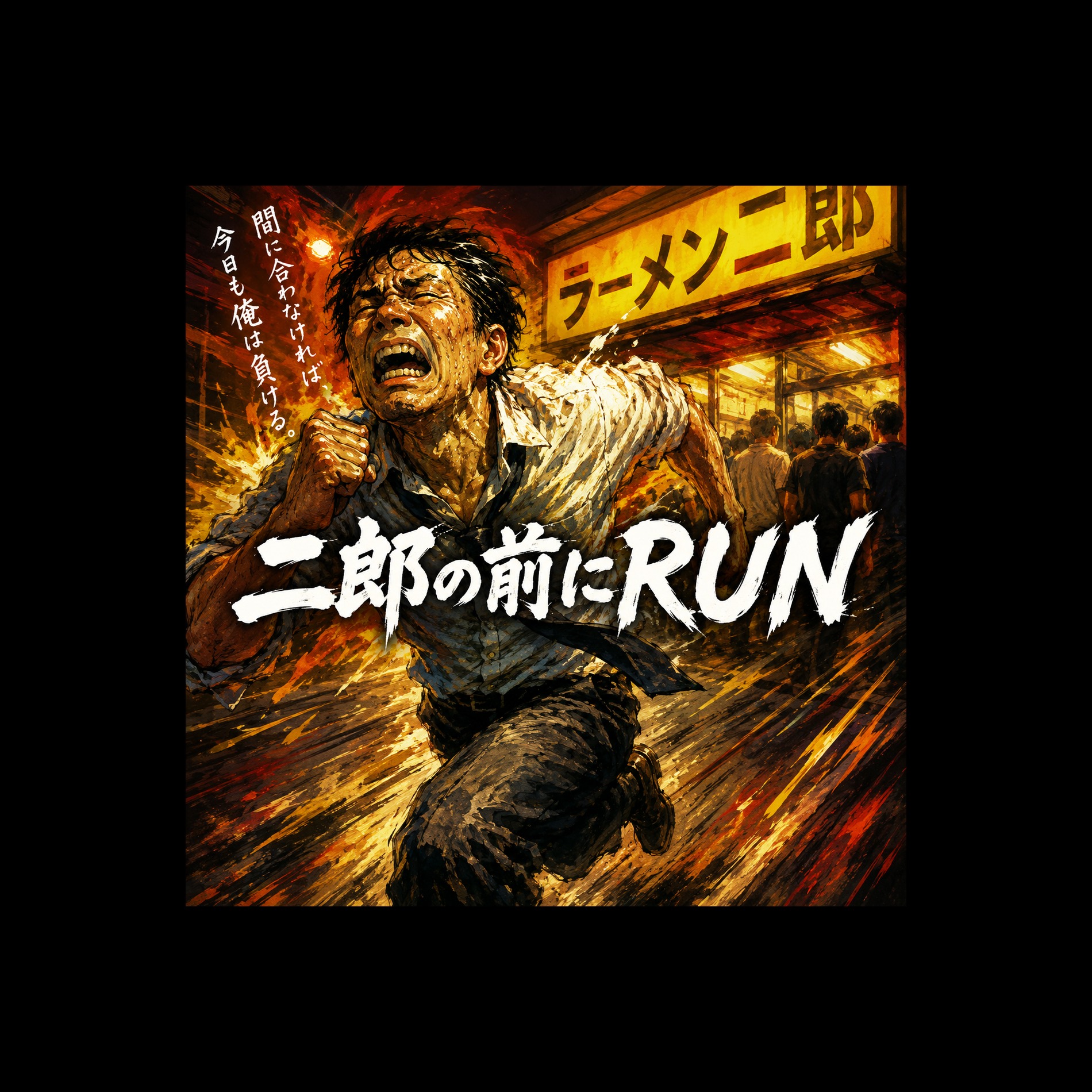 二郎前にRUN artwork