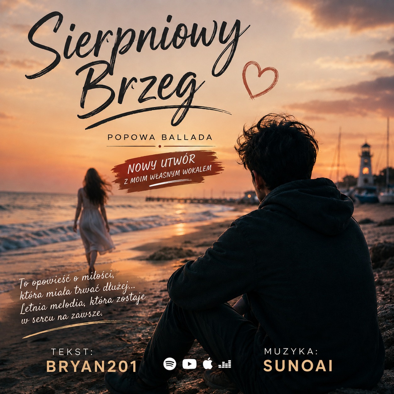 Sierpniowy brzeg (własny wokal) artwork