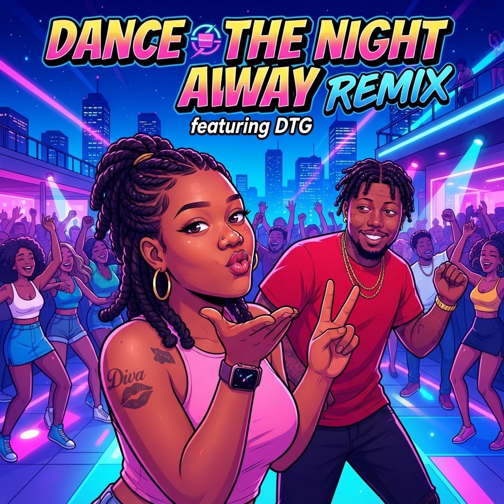 Dance The Night Away AfroBeat Remix artwork