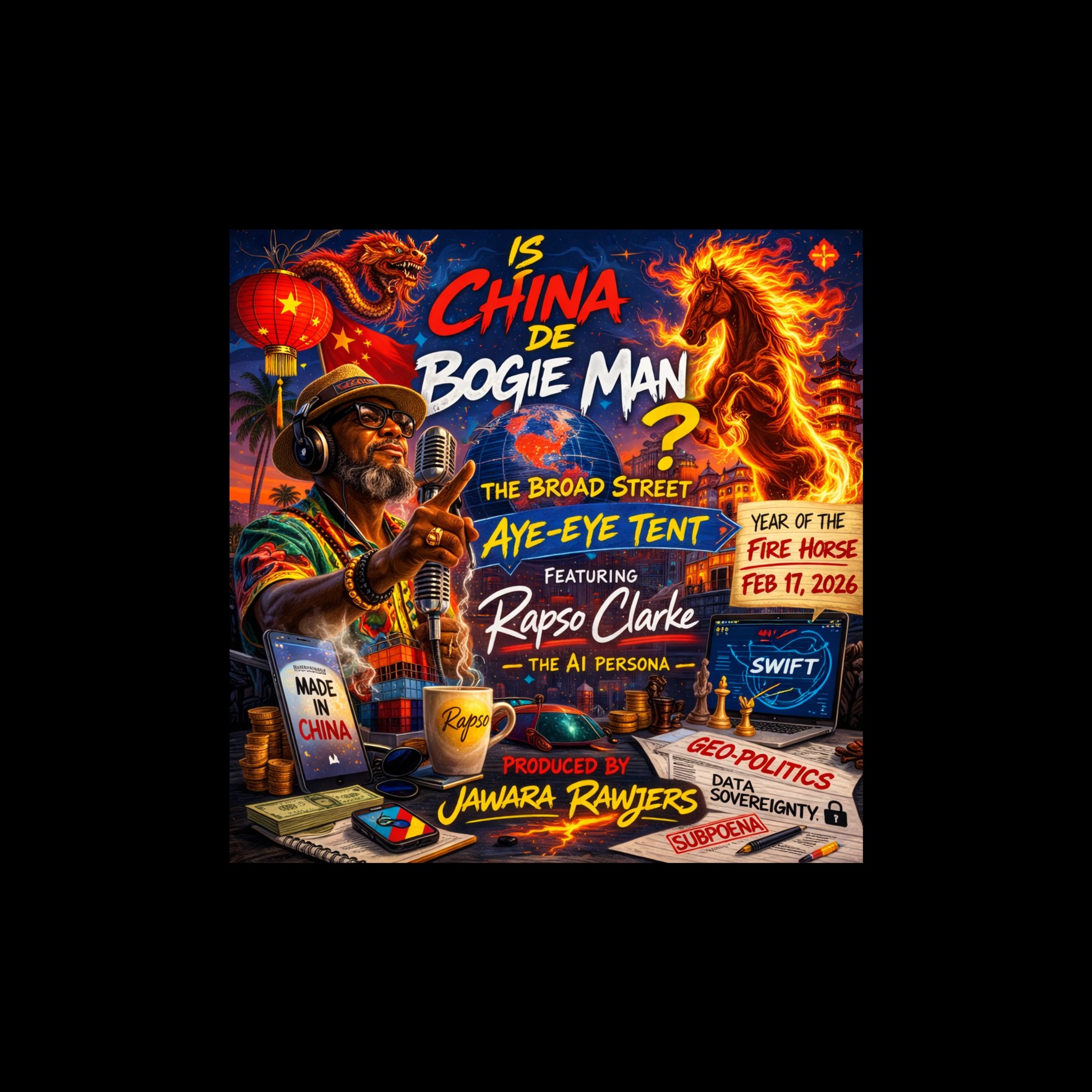 IS CHINA DE BOGEYMAN? Rapso Clarke artwork