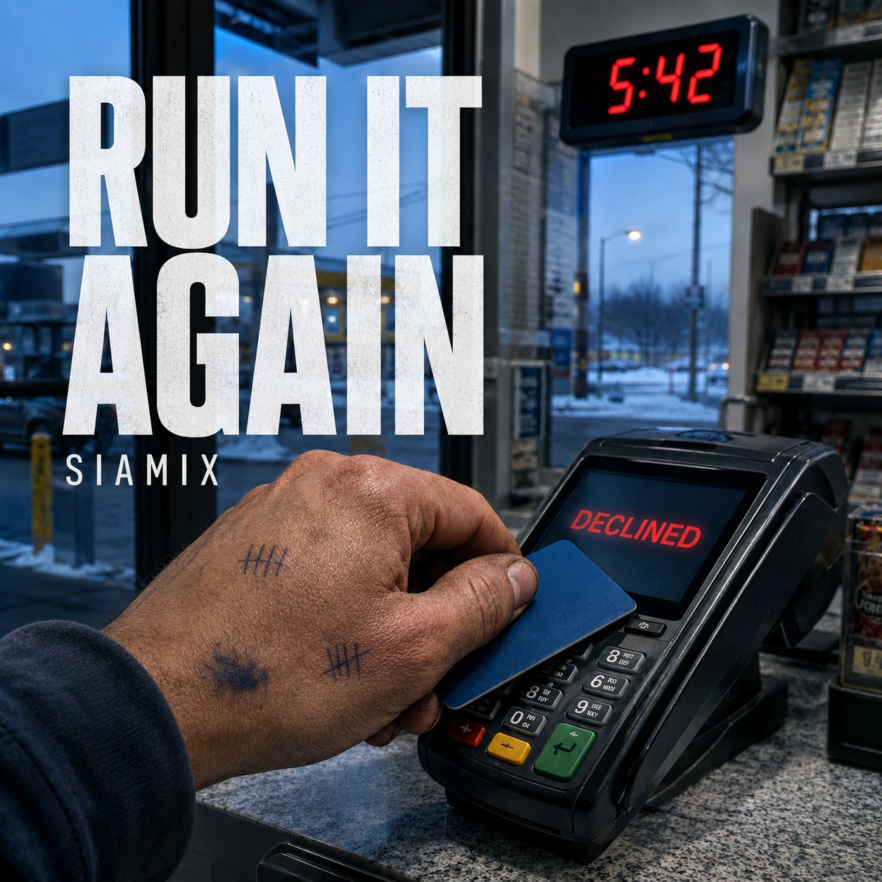 RUN IT AGAIN - SIAMIX - USA RAP HIPHOP artwork