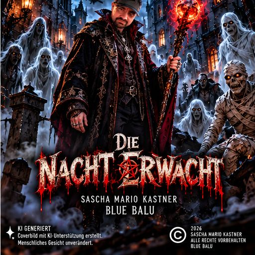 Cover zu Die Nacht erwacht von Blue Balu