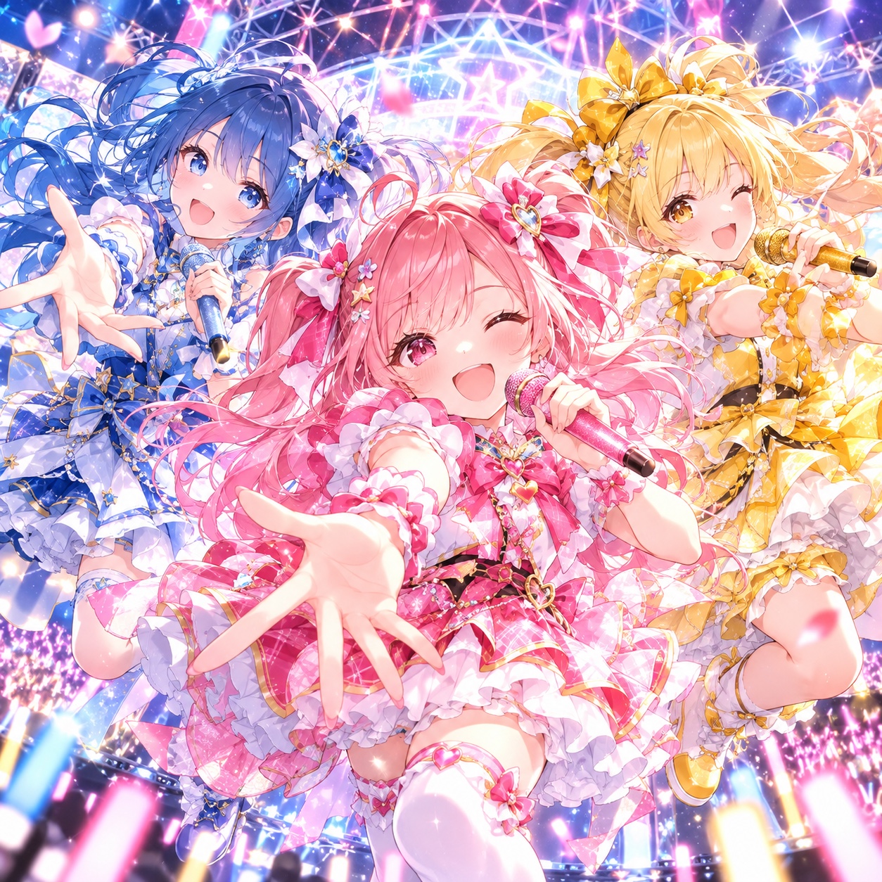 Shining☆Stage! ～ 夢を超えて ～ artwork