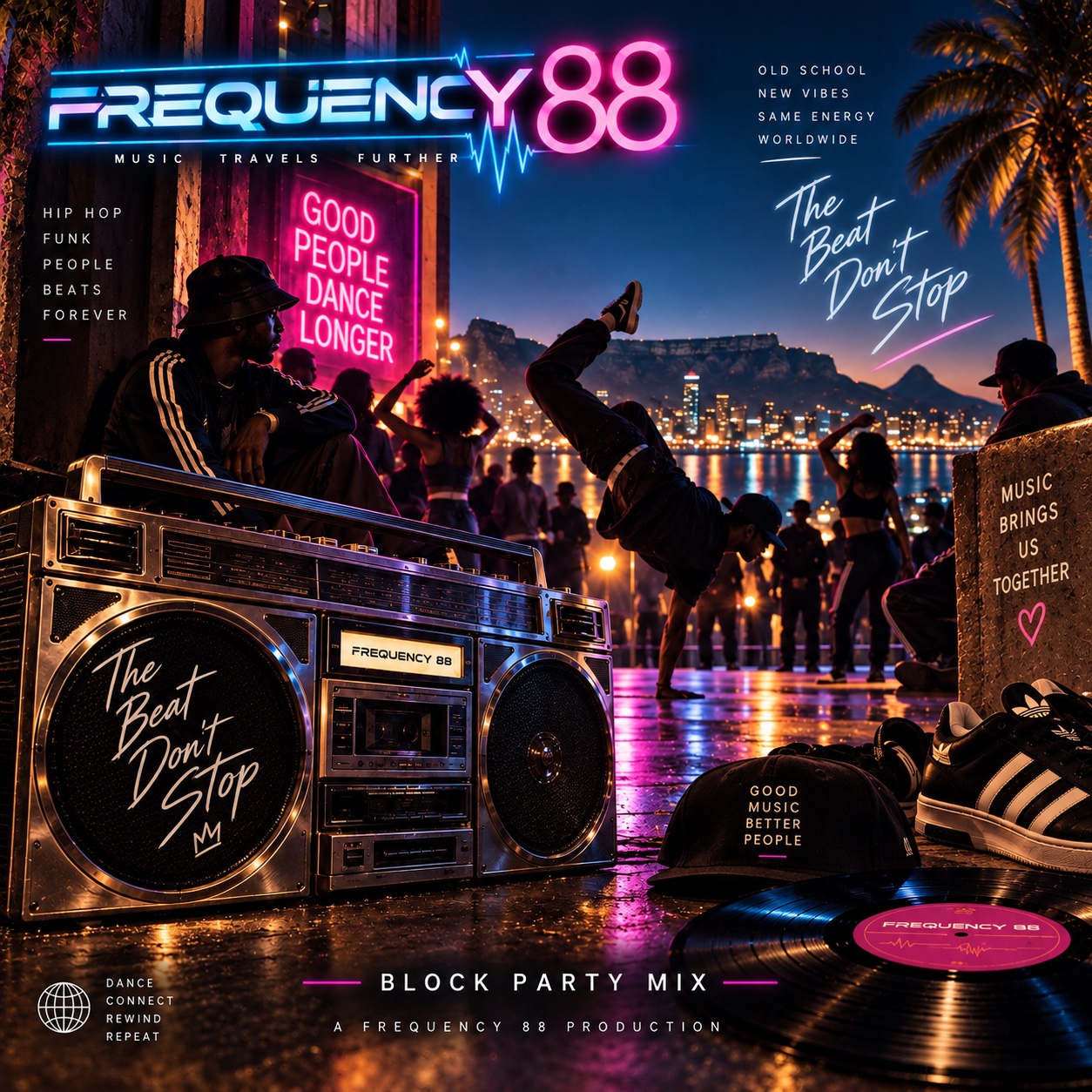 The Beat Don’t Stop (Frequency 88 Block Party Mix) artwork