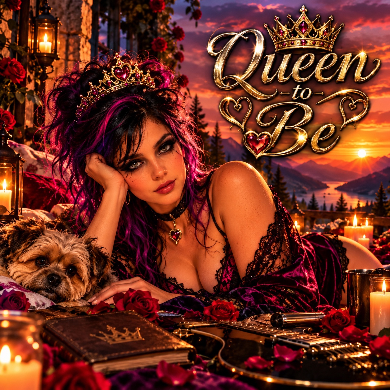 Queen to be artwork