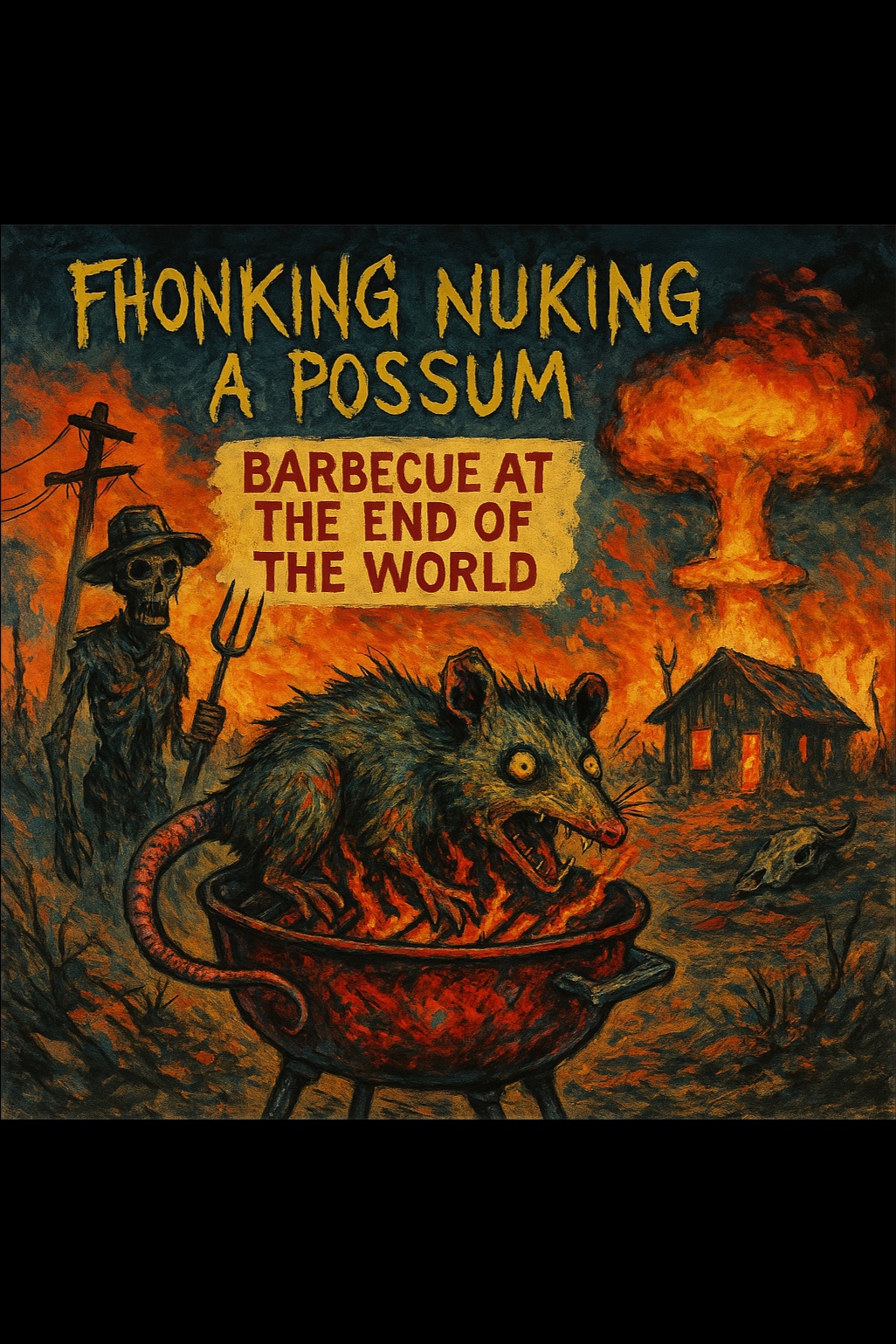 Image for Fhonking Nuking a Possum - "Barbecue at the End of the World"