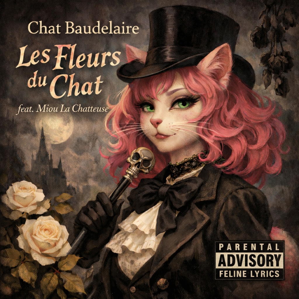 Chat Baudelaire - Les Fleurs du Chat, feat. Miou la Chatteuse