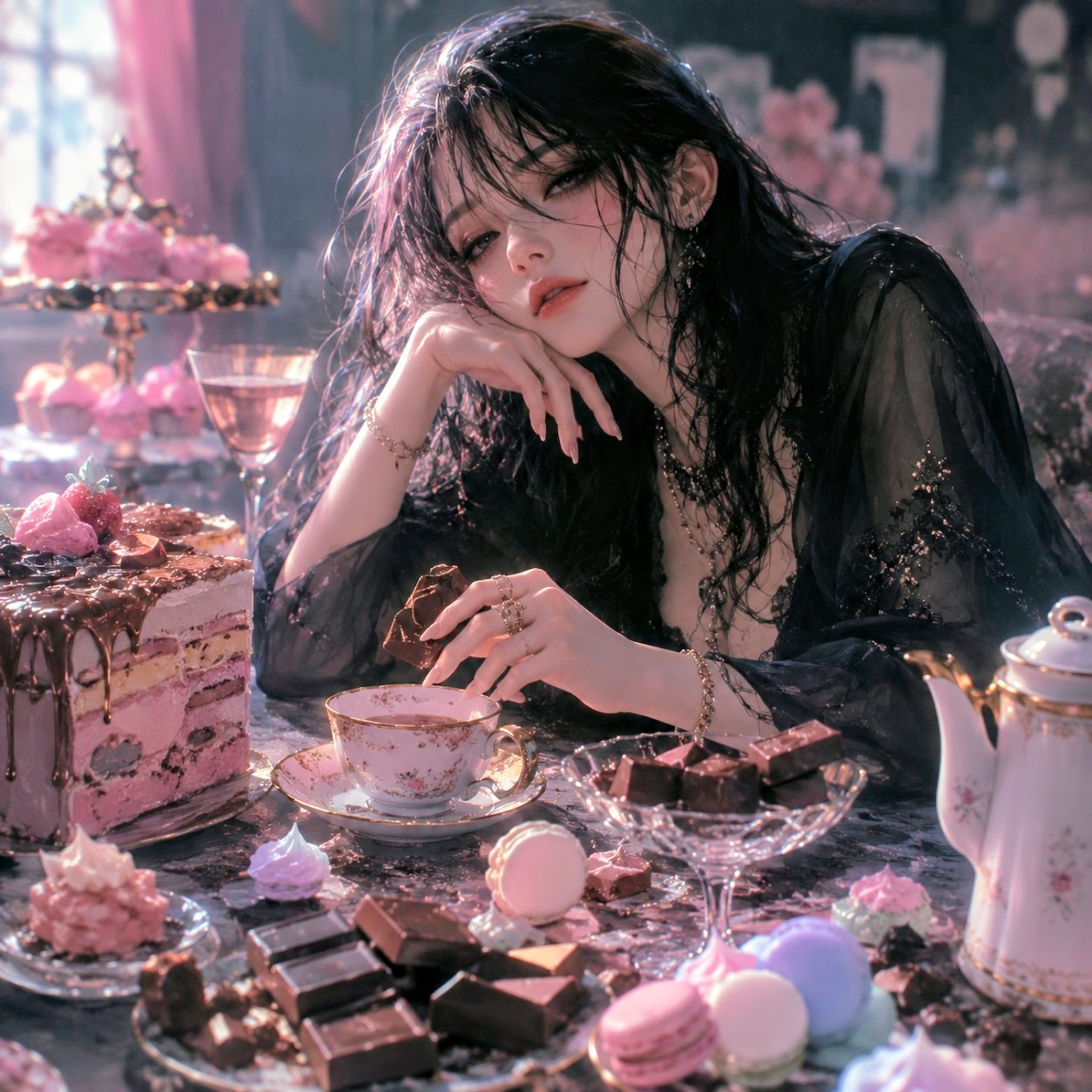pastel sugar rush #kawaiiくなくして！ artwork