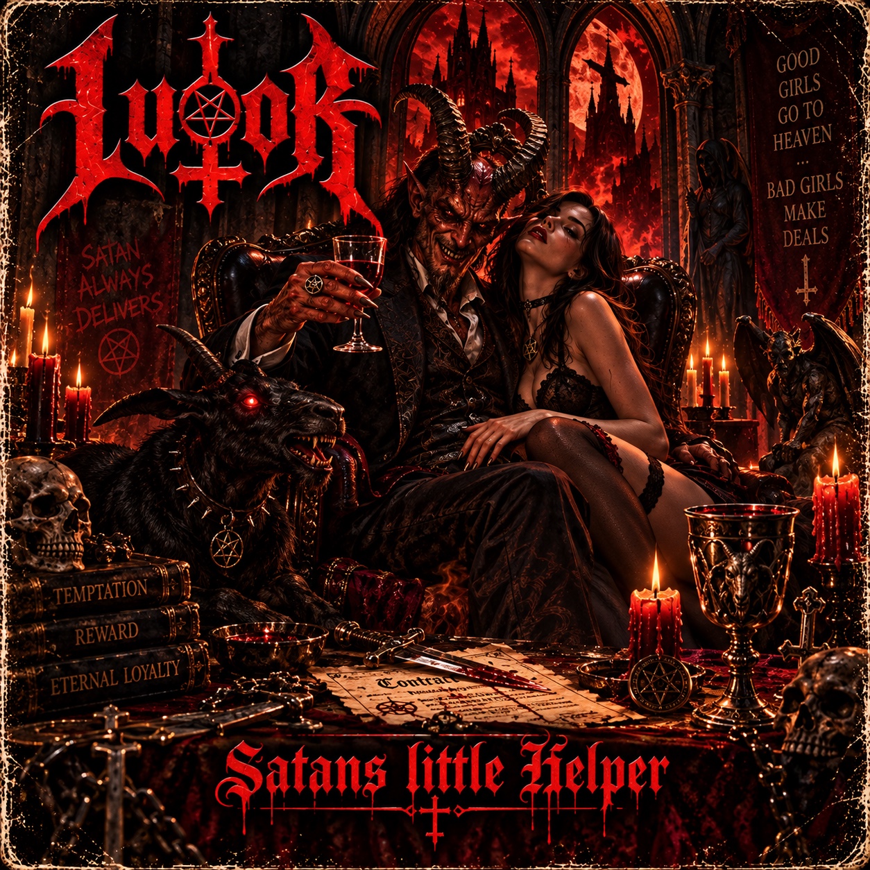 Satans Little Helper artwork
