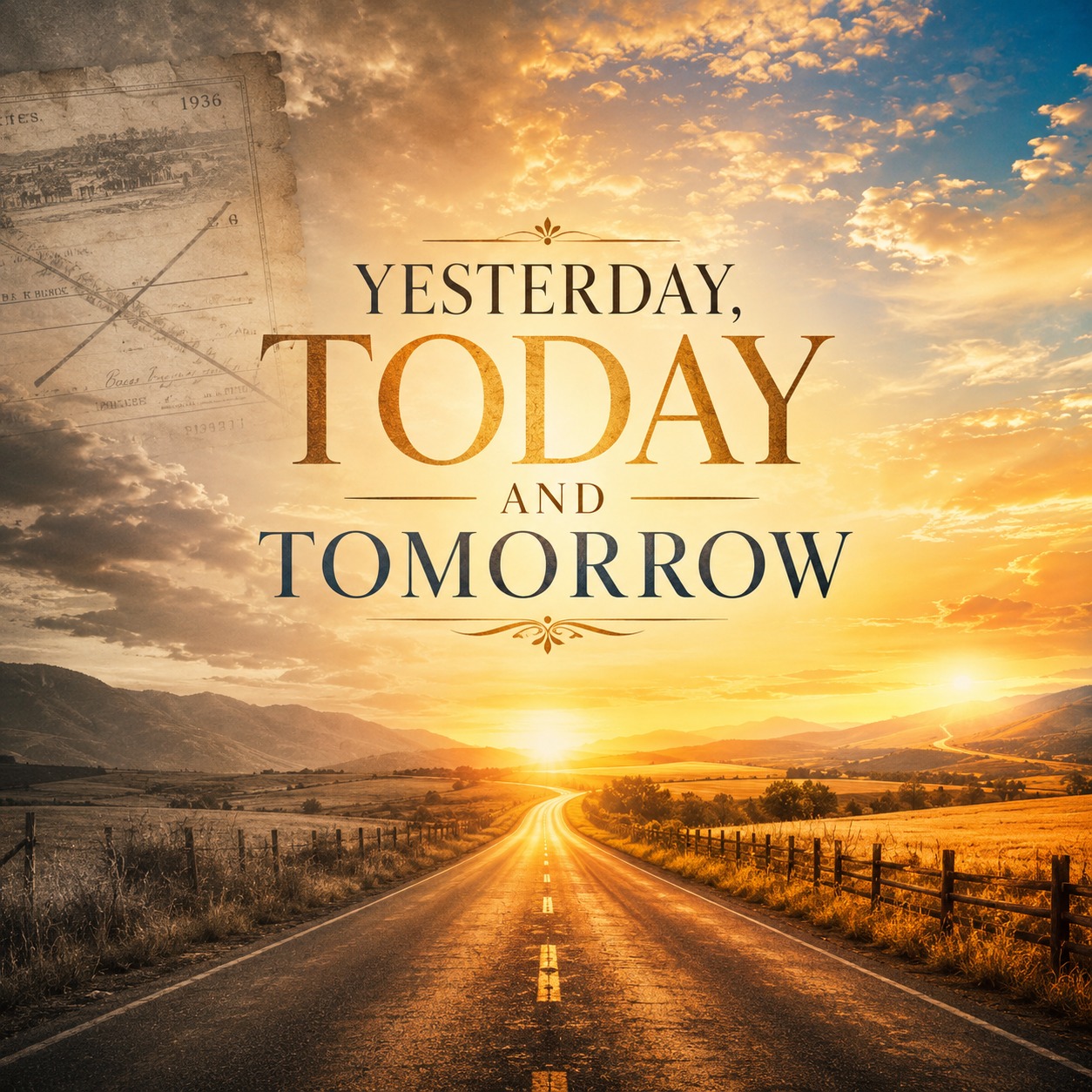 YESTERDAY, TODAY AND TOMORROW artwork