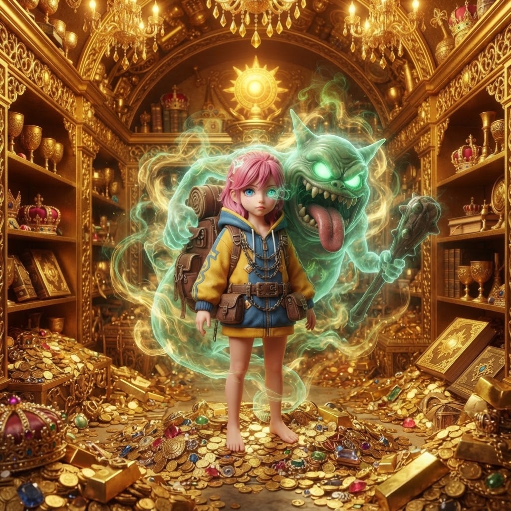 33.【黄金の牢獄と涙のオーブ】 artwork