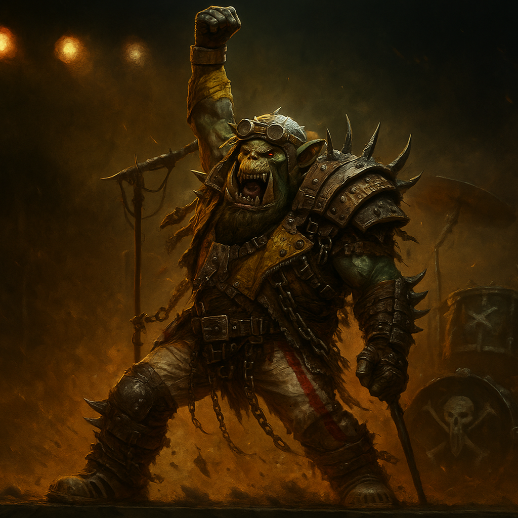 We Will WAAAAGH You 40k artwork