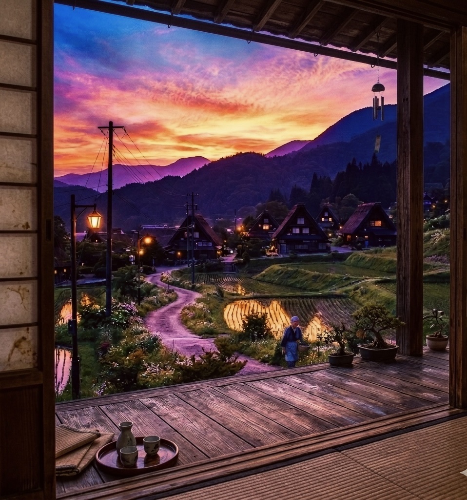 茜空の郷愁 artwork