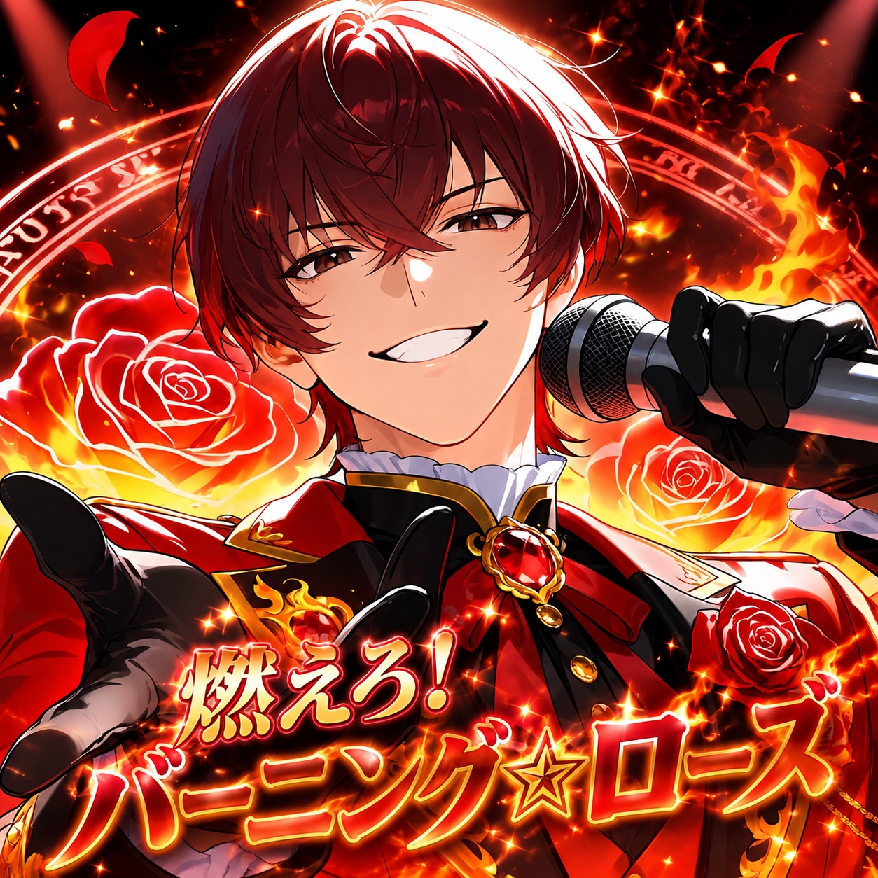 燃えろ！バーニング☆ローズ artwork