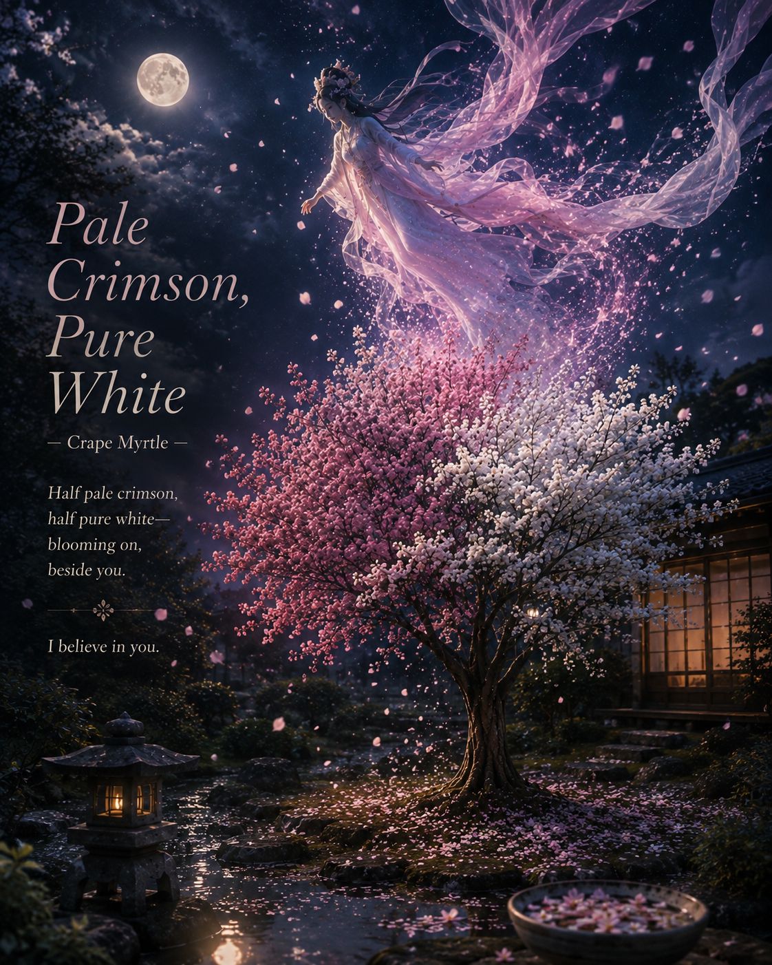 百日紅 （English） artwork