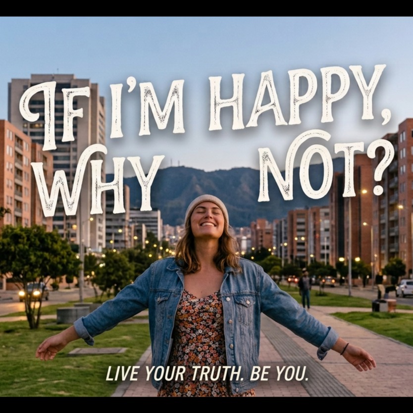 If I'm happy, Why not? artwork