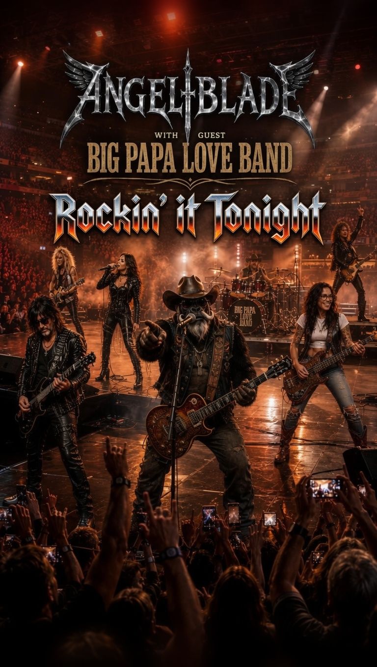 AngelBlade with Big Papa Love Band (Rockin' it Tonight)