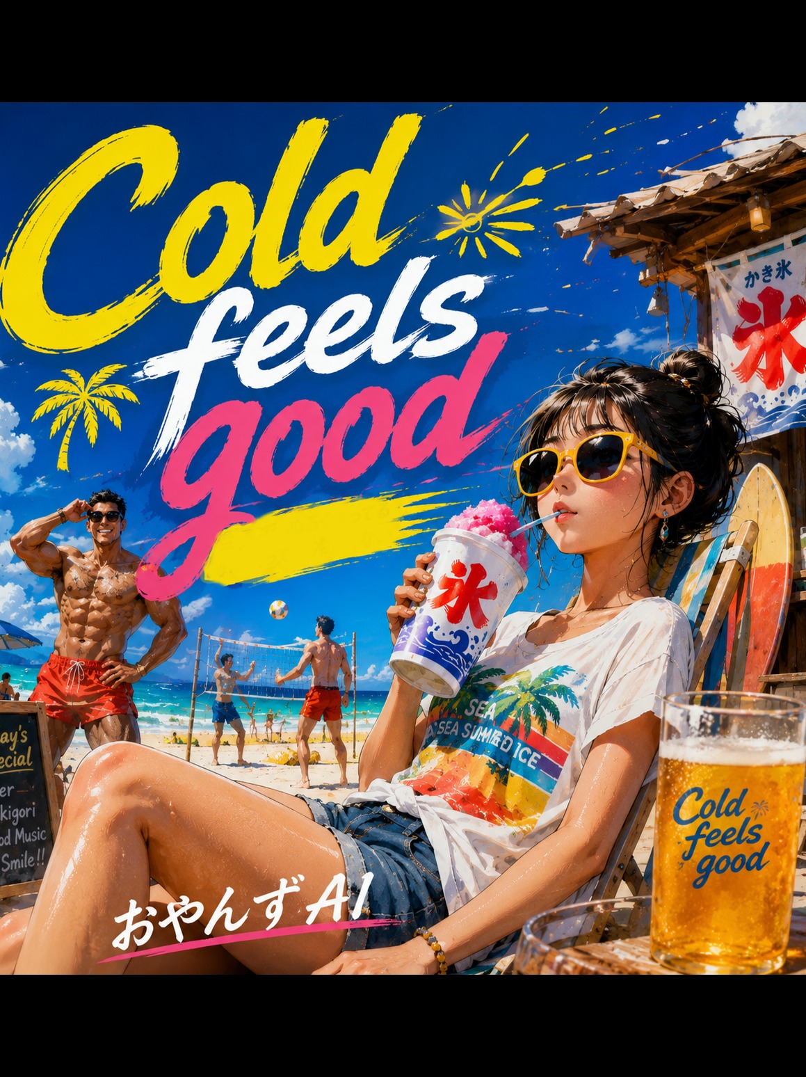 Cold feels good artwork