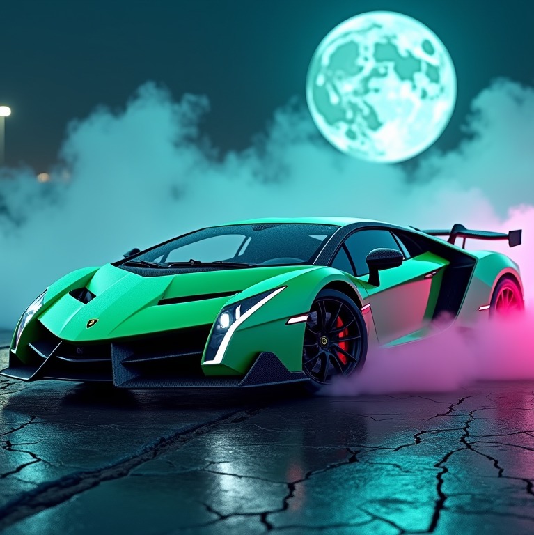 Lamborghini Veneno artwork