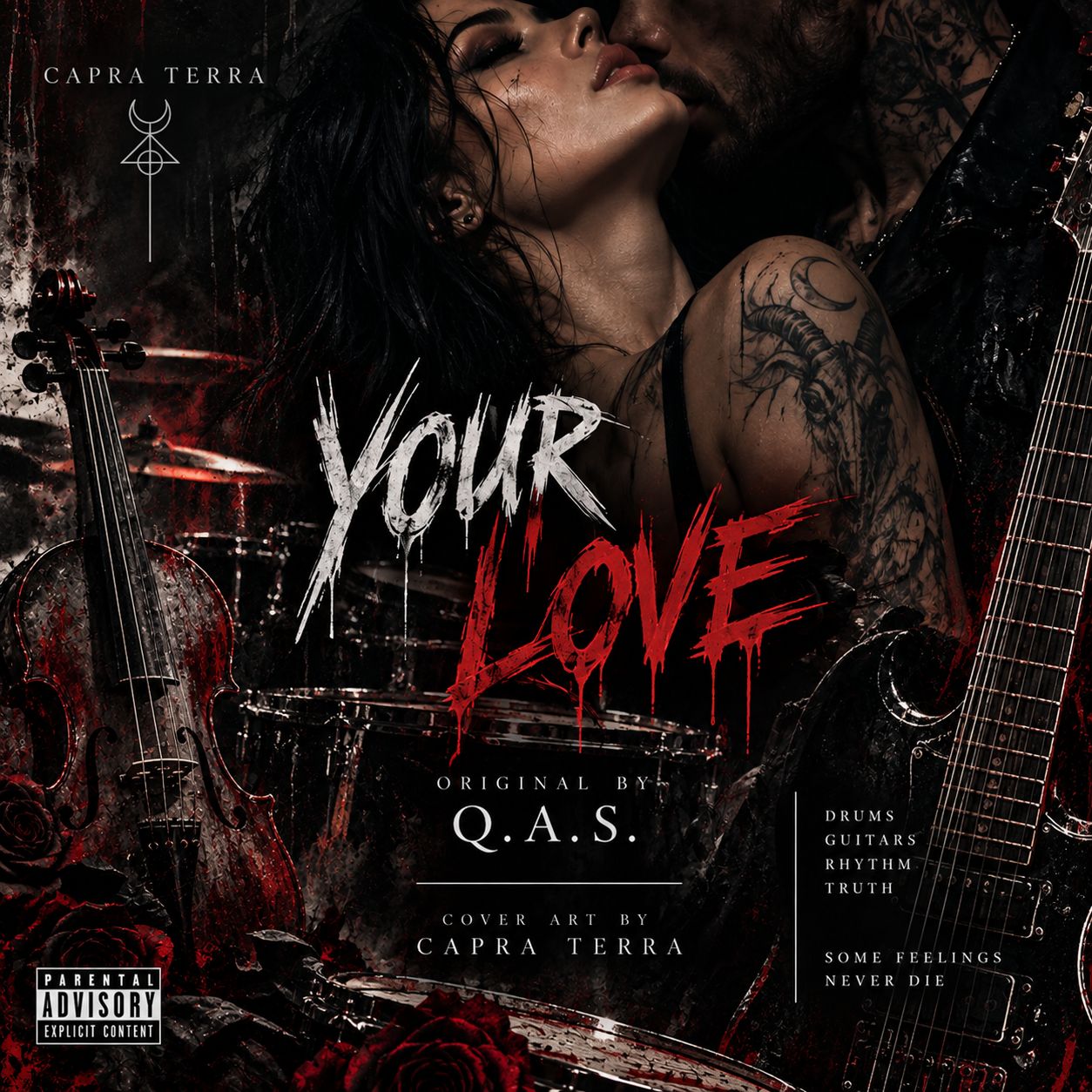 Your Love by Q. A. S. (remix by Capra Terra) artwork