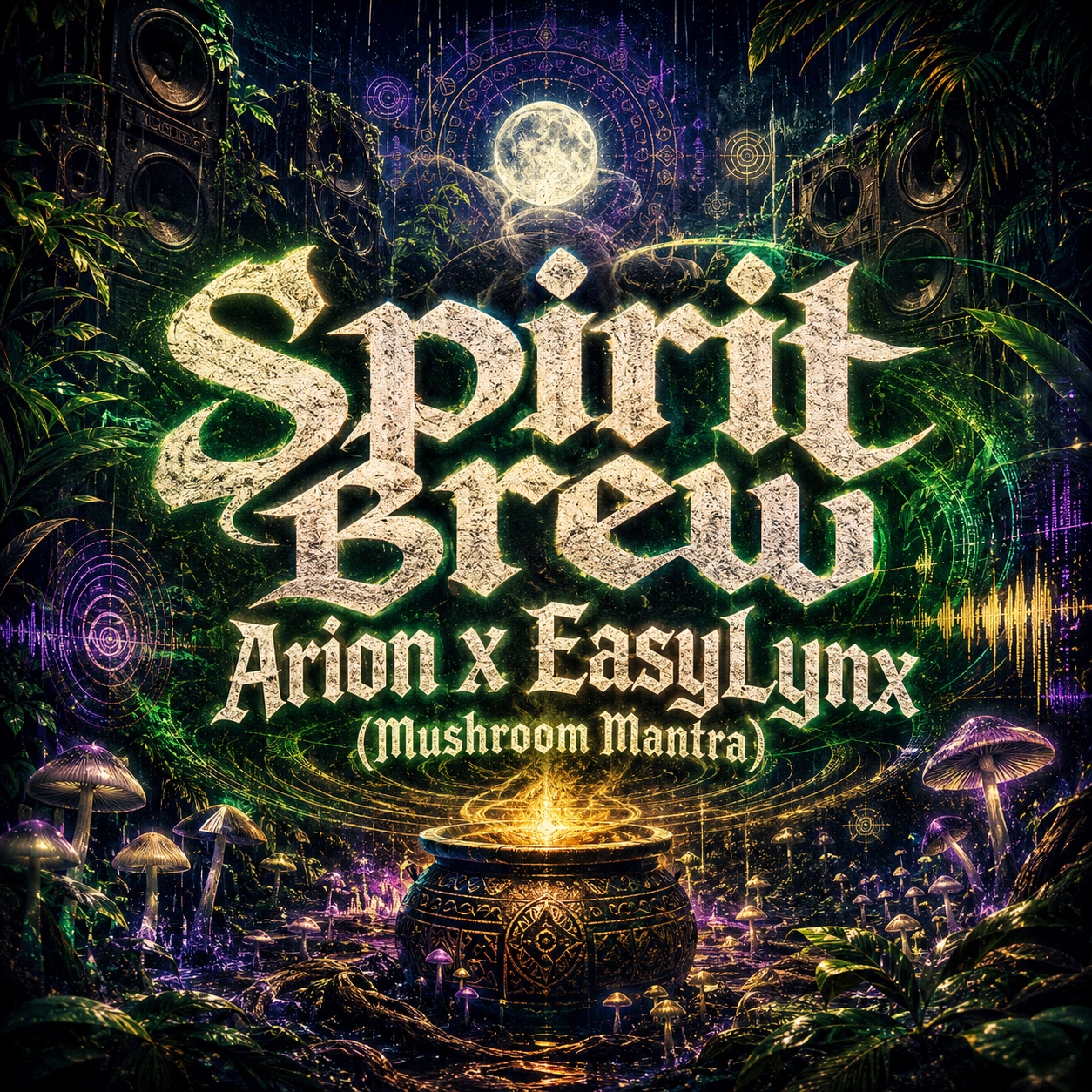 Arion x EasyLynx – Spirit Brew (Mushroom Mantra) artwork