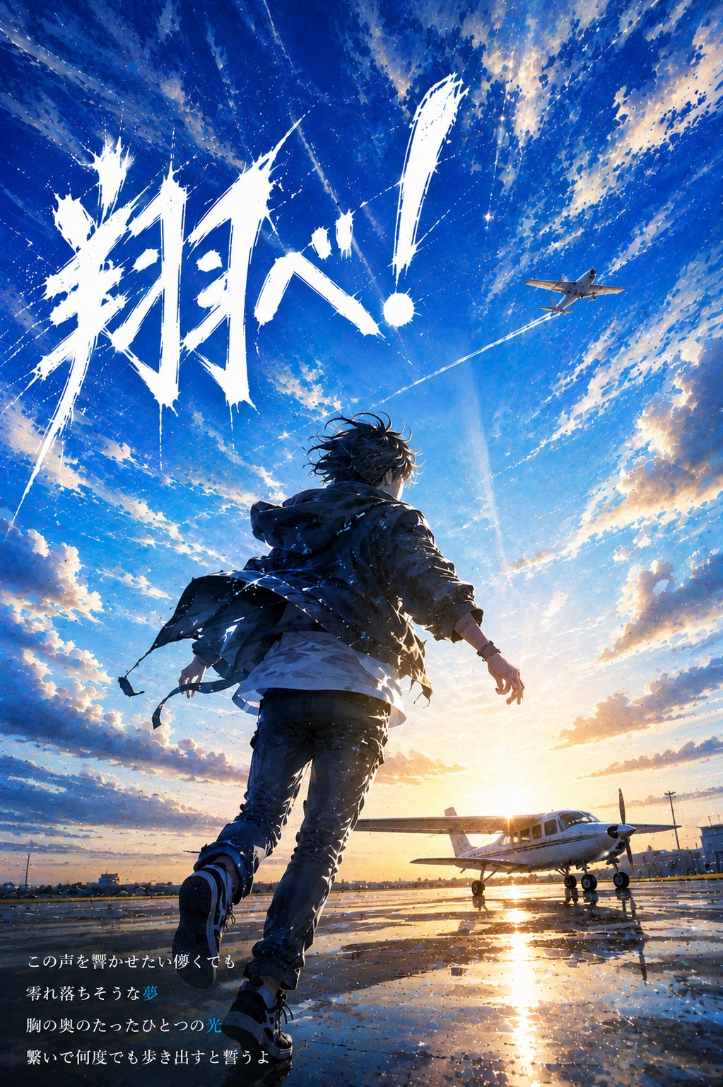 翔べ！ side E artwork
