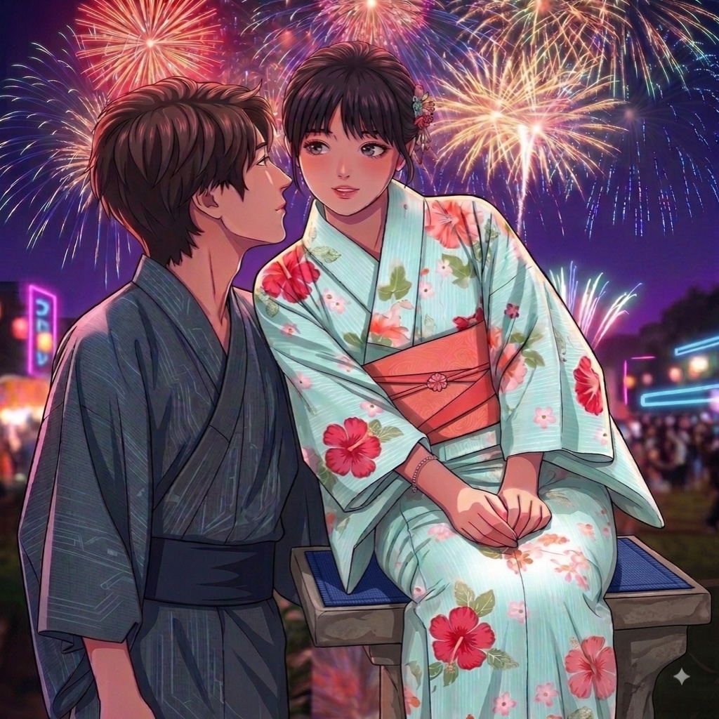 夏の雨🫧 🎆 artwork