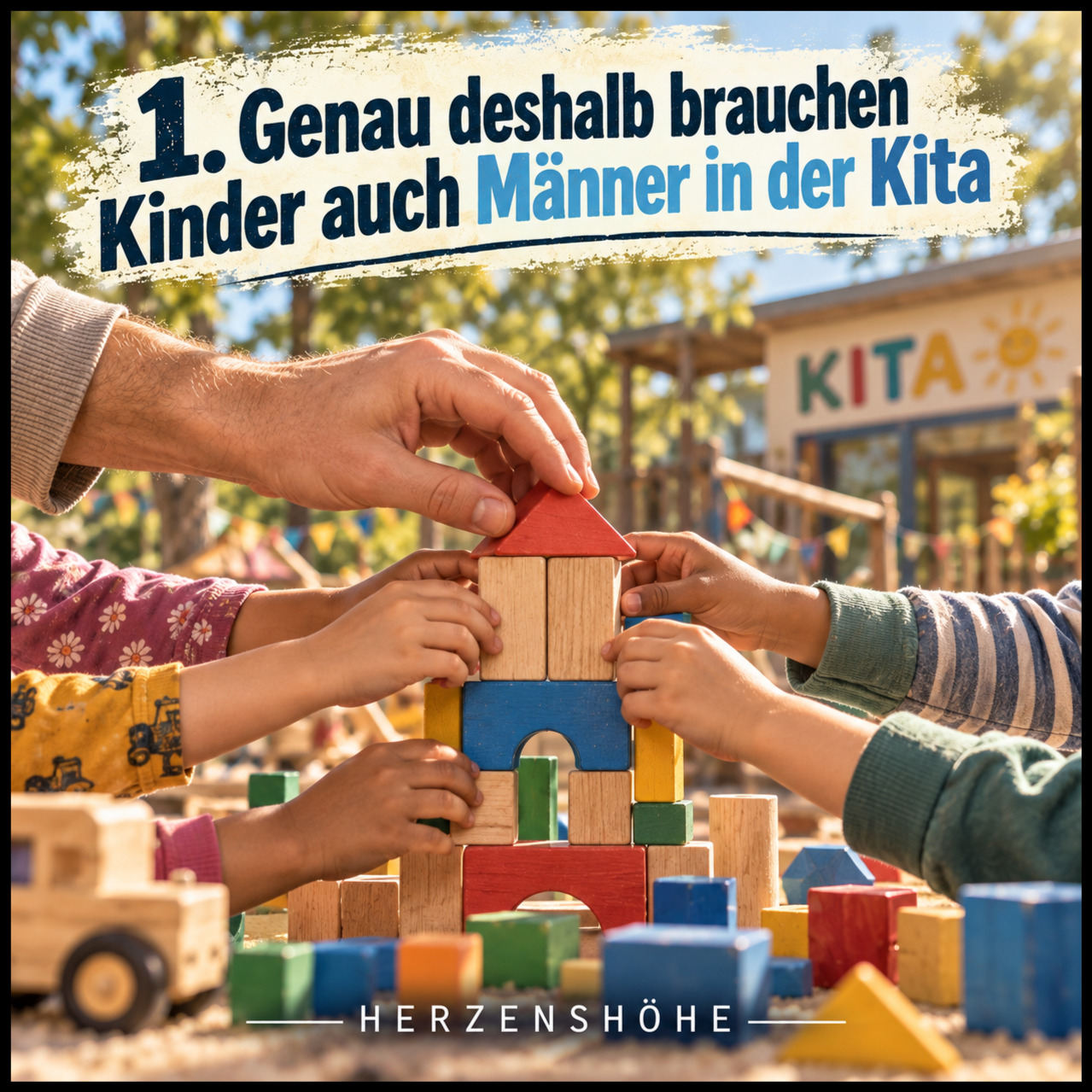 1. Genau deshalb brauchen Kinder auch Männer in der Kita artwork