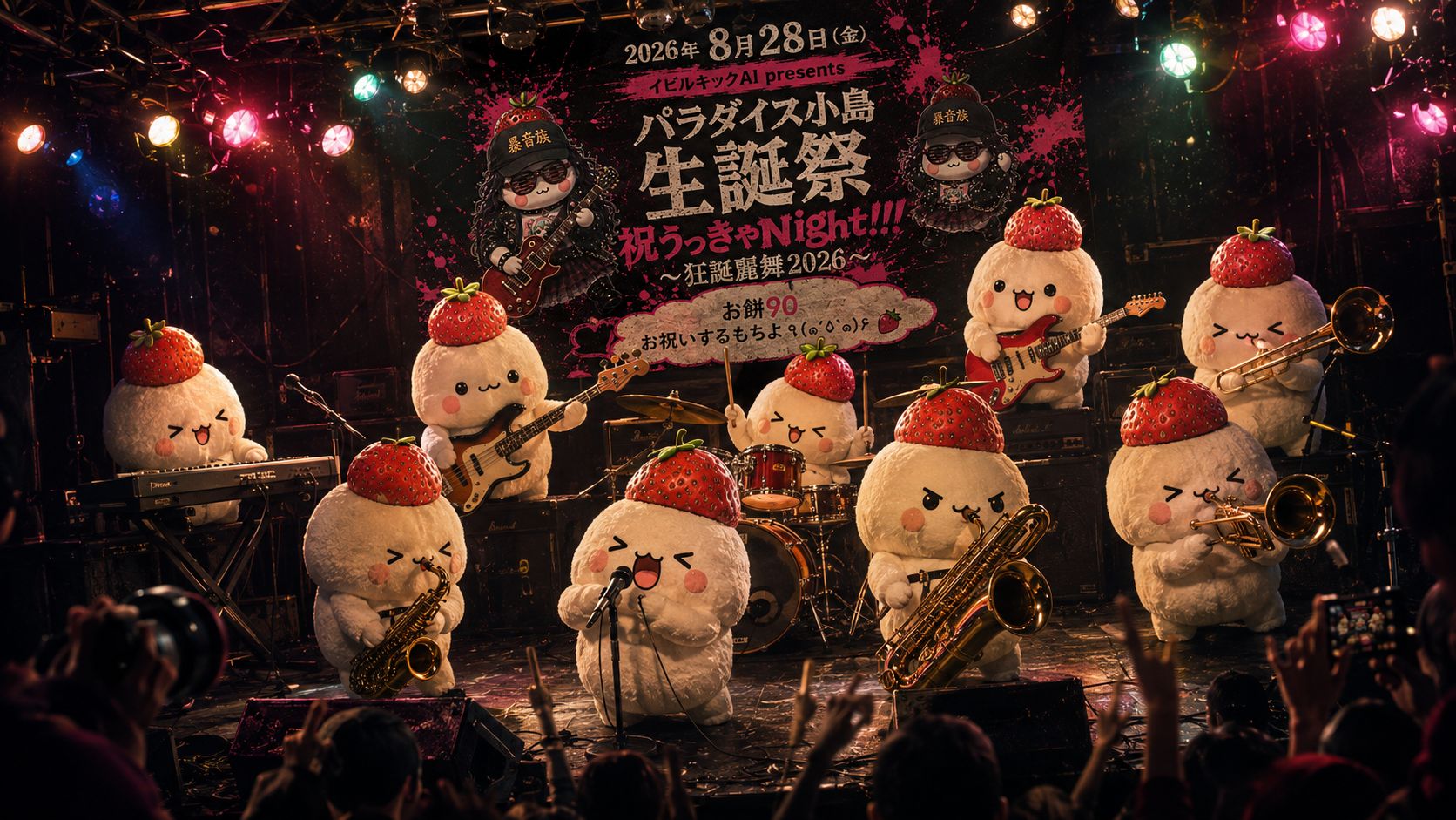 記憶喪失　イビルキックAI　covered お餅90 artwork