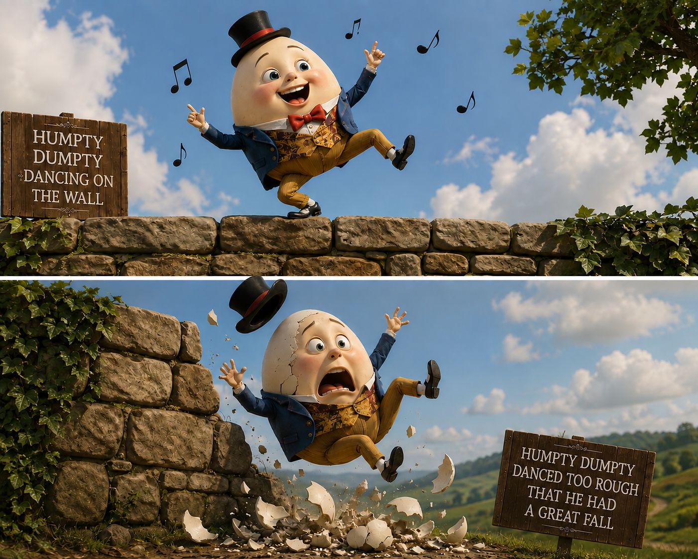 Humpty Off The Wall(response to Sonictunes808 Humpty on The Wall) artwork