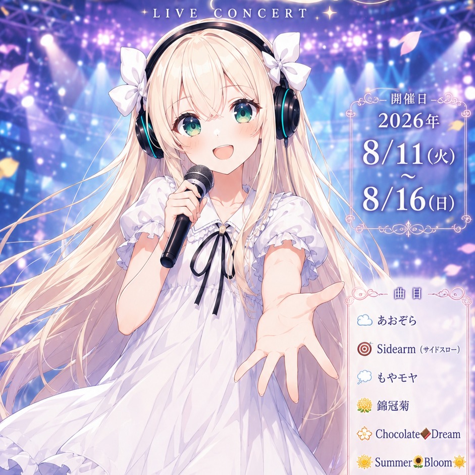 [Live 01] - あおぞら - #🌼Lily white🌼 artwork