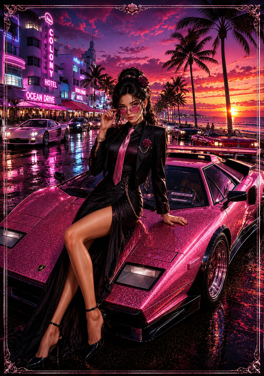 Vice City 🏎️🌆🪩 artwork