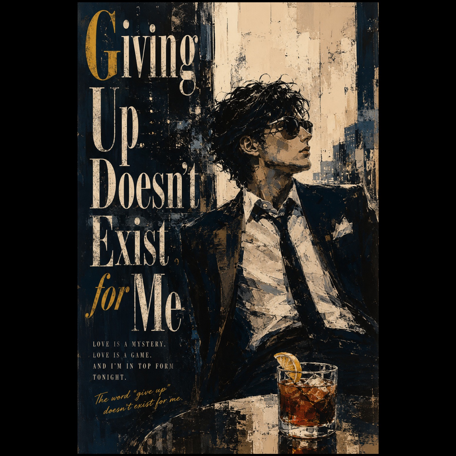 Giving Up Doesn't Exist for Me artwork