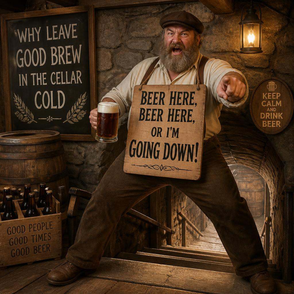 Beer here artwork