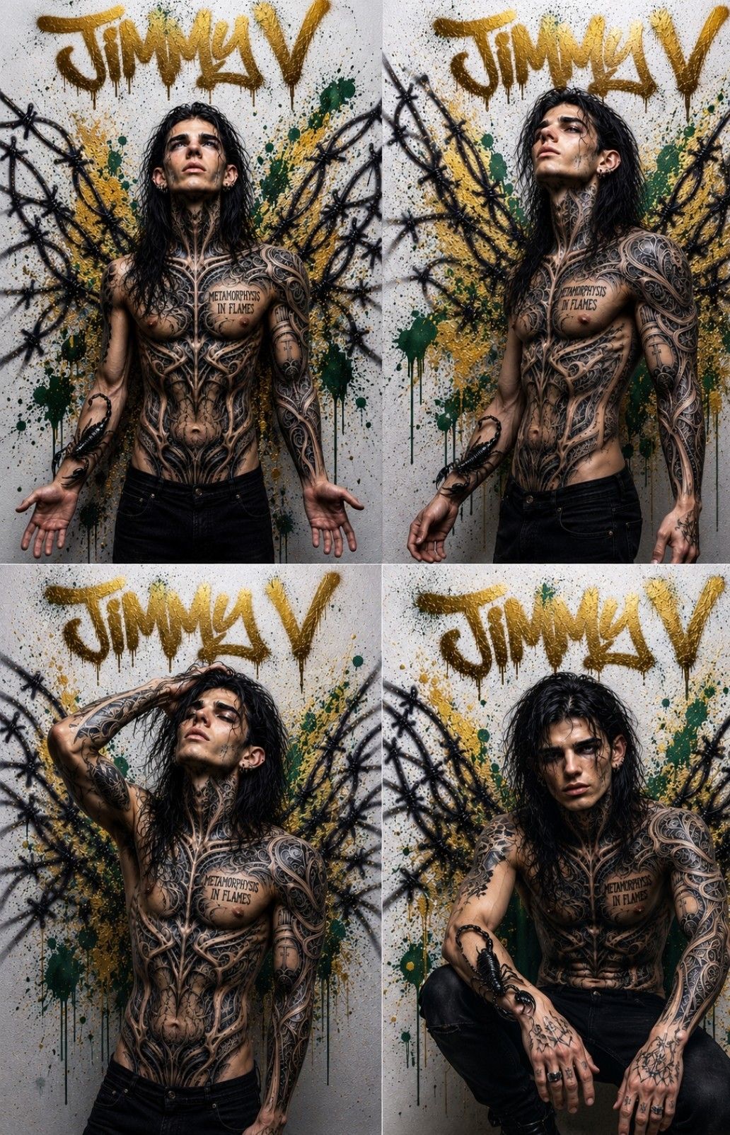 Metamorphysys In Flames artwork