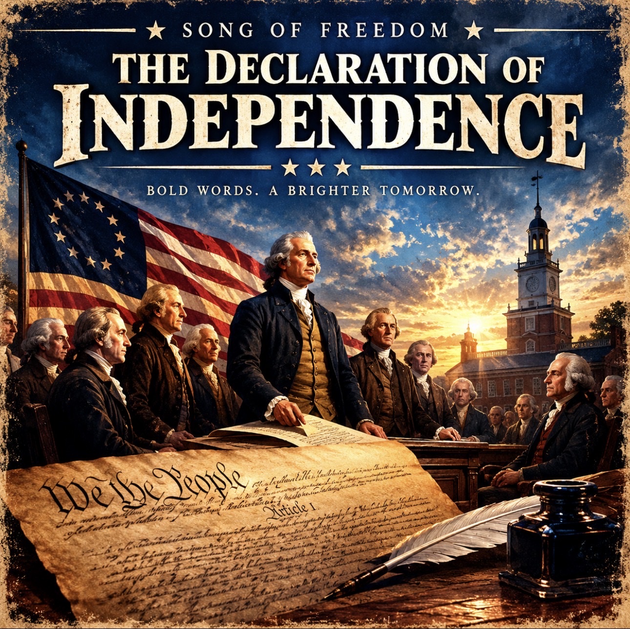 The Declaration of Independence artwork