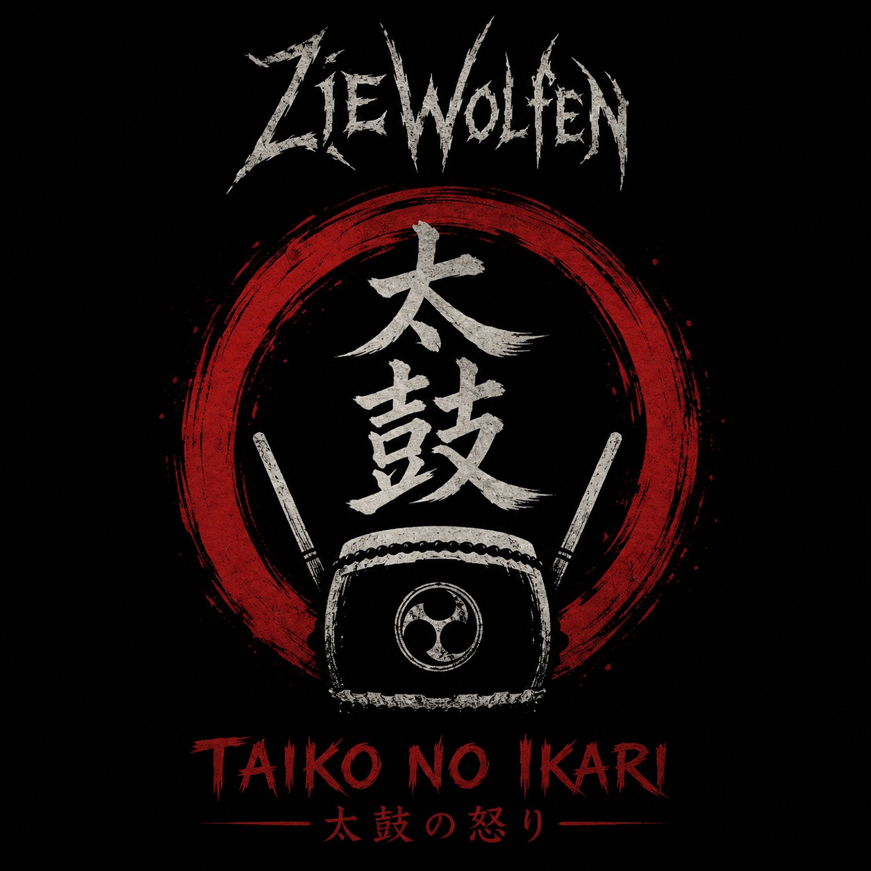 Taiko no Ikari (太鼓の怒り / Fury of the Taiko) artwork