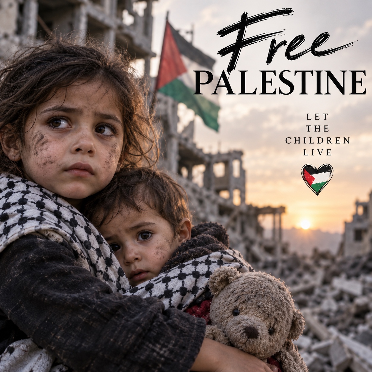 Free Palestine artwork