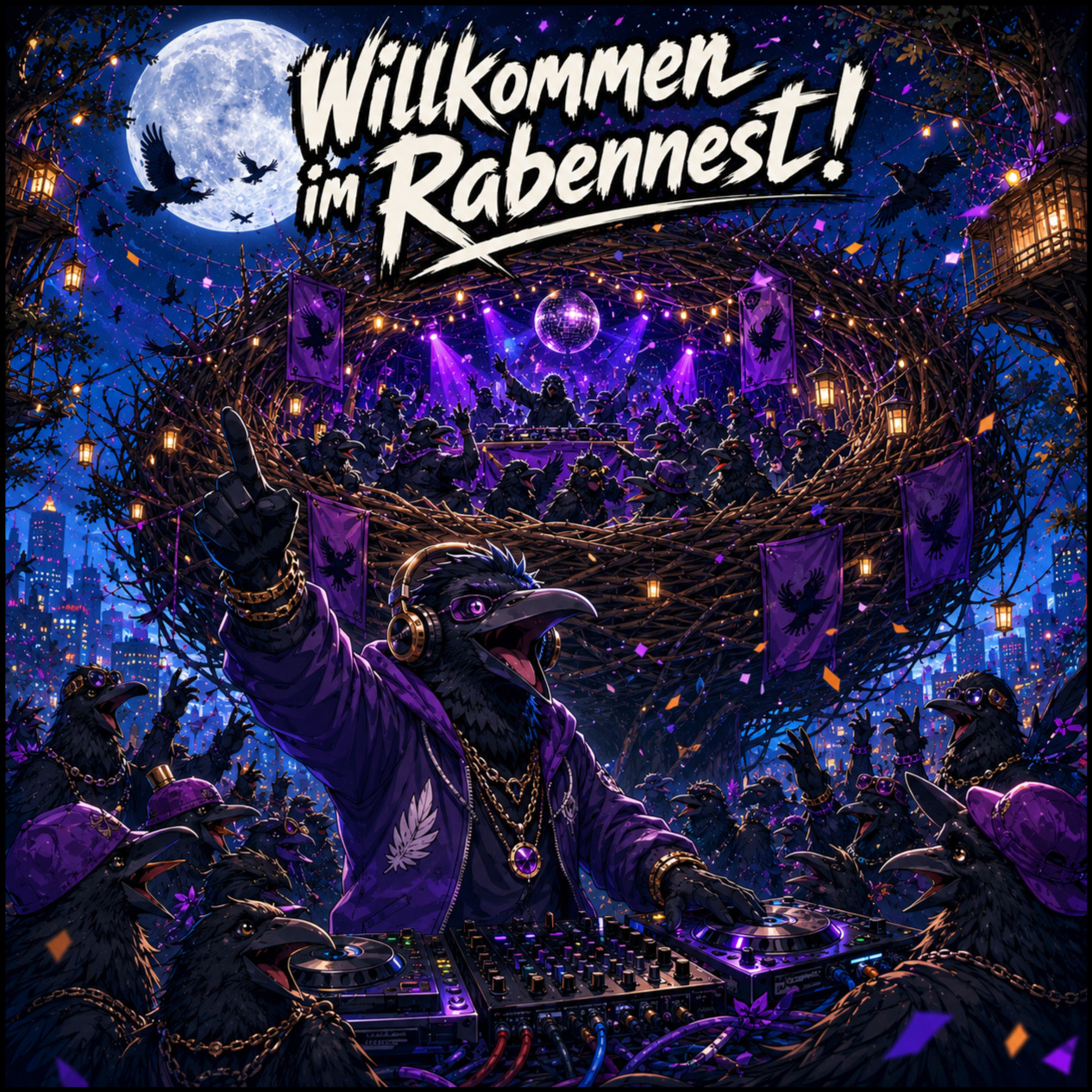 Willkommen im Rabennest! artwork