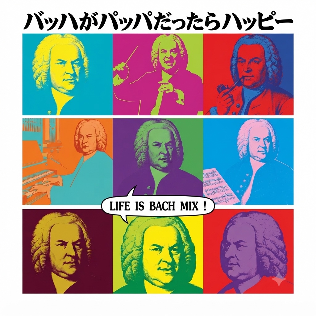 🔵バッハがパッパだったらハッピー  Life Is BACH Mix artwork
