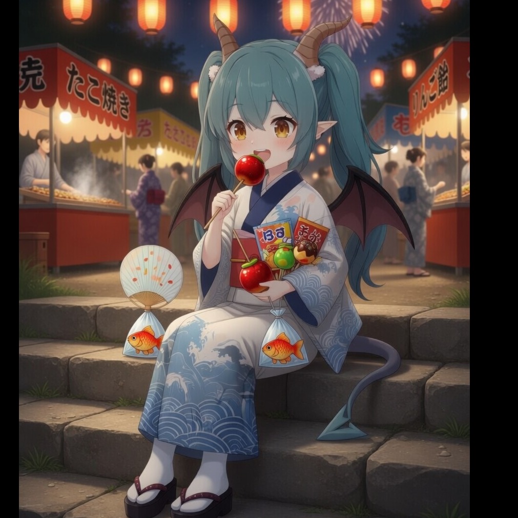 残念キャラじゃない　水龍ちゃん artwork