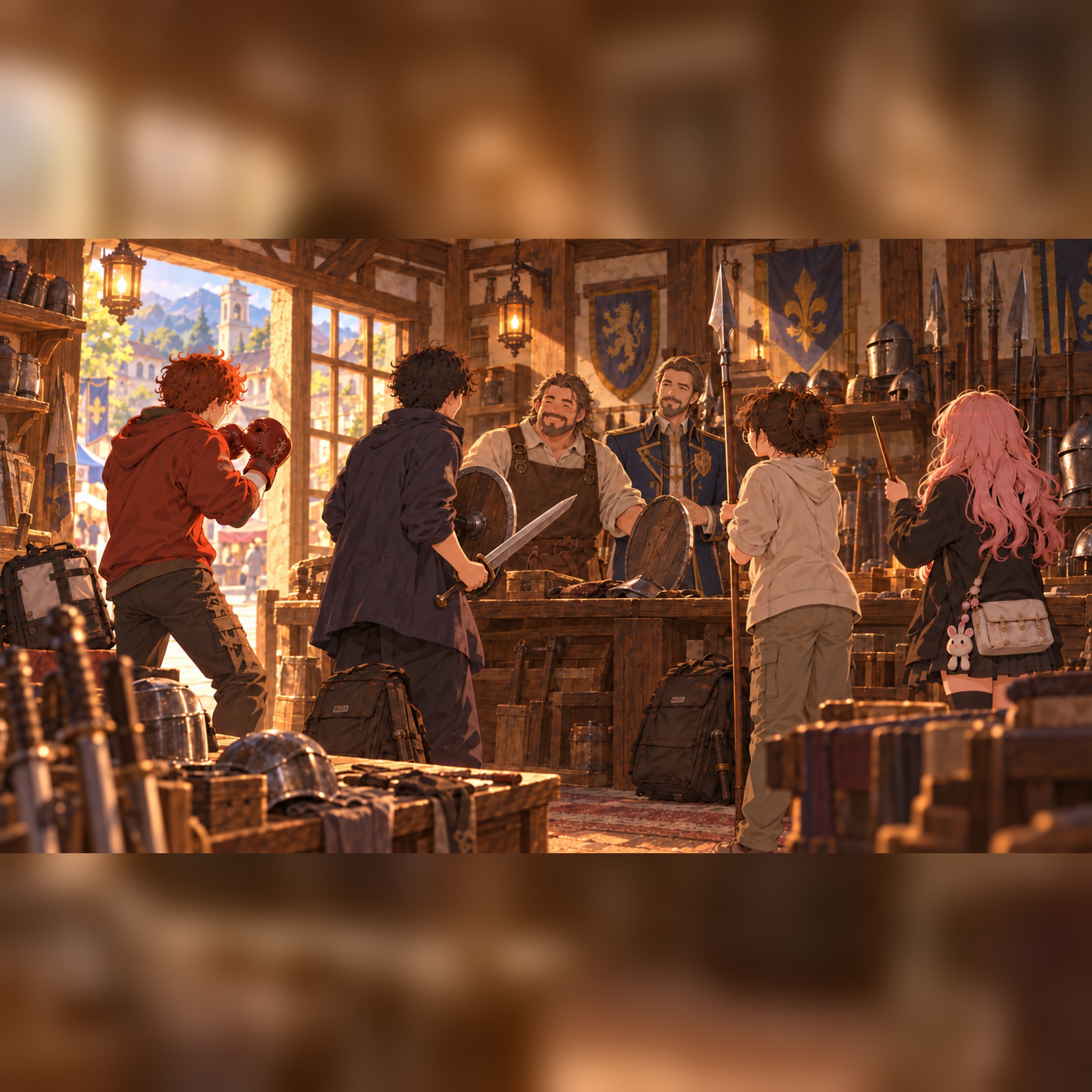 【作業用BGM】異世界転移：初めての装備選び｜現代×RPGファンタジー artwork